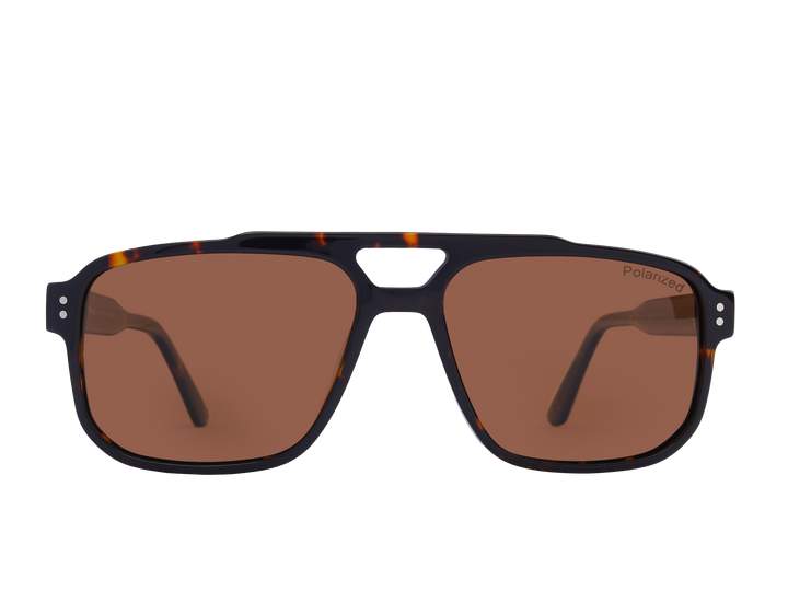 Franco Square Sunglasses - S5862 Havana