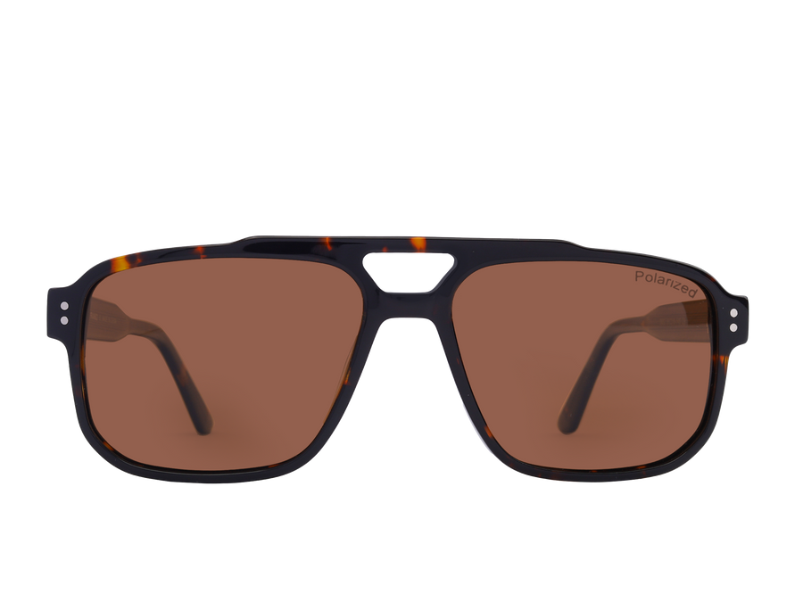 Franco Square Sunglasses - S5862 Havana