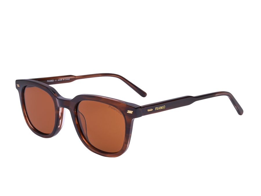 Franco Square Sunglasses - S5505 Brown