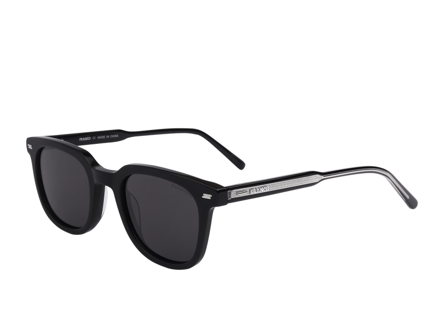 Franco Square Sunglasses - S5505 Black