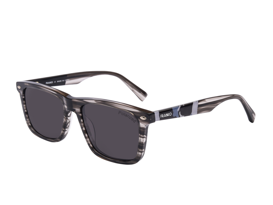 Franco Square Sunglasses - S8927 Grey