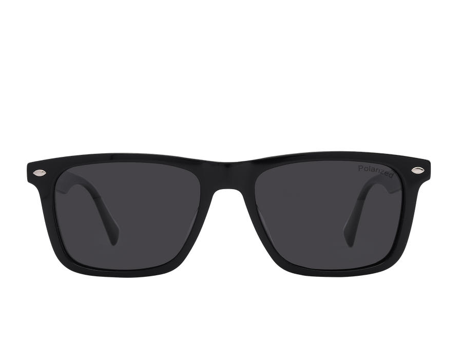 Franco Square Sunglasses - S8927 Black