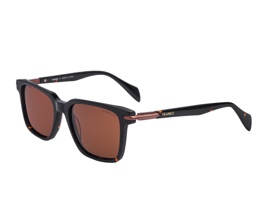 Franco Square Sunglasses - S16WV Brown