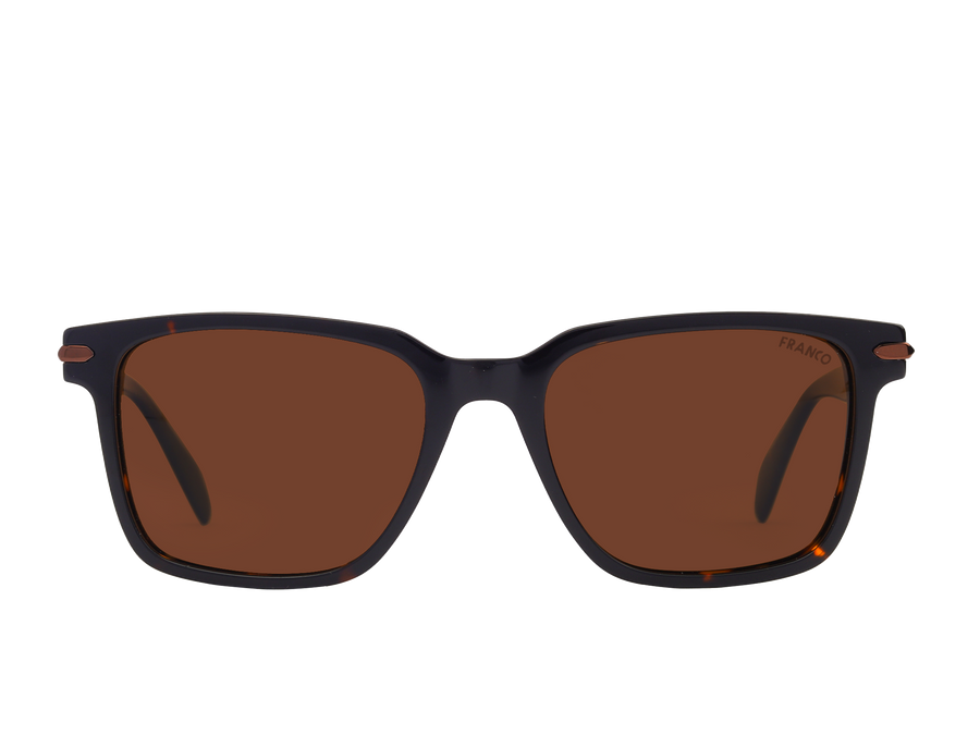 Franco Square Sunglasses - S16WV Brown