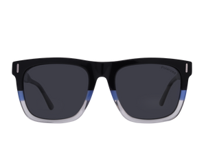 Franco Square Sunglasses - S5863 Black Crystal