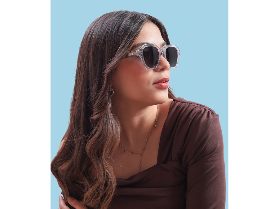 Rosa Valentine Square Sunglasses - GS 6050 Crystal