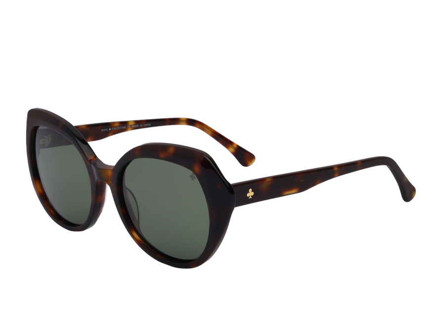 Rosa Valentine Square Sunglasses - GS 5037 Havana