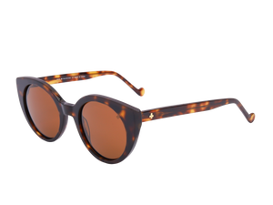 Rosa Valentine Square Sunglasses - GS 5025 Havana