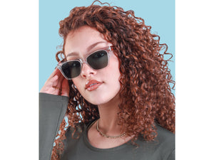 Rosa Valentine Square Sunglasses - G 6014 Crystal