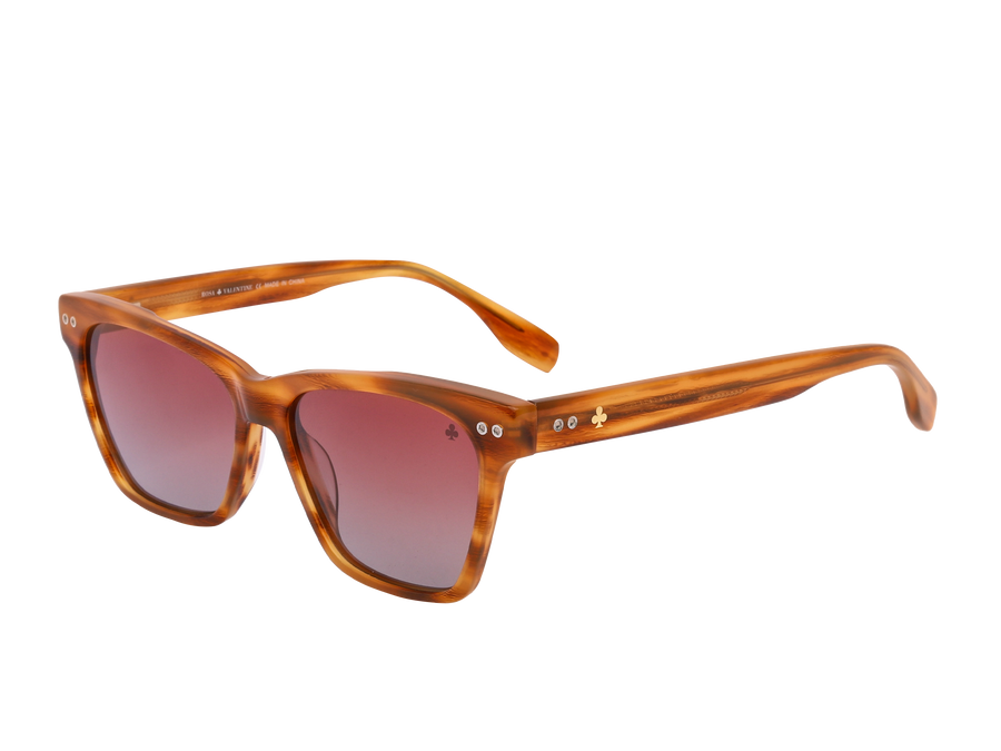 Rosa Valentine Square Sunglasses - G 6014 Brown