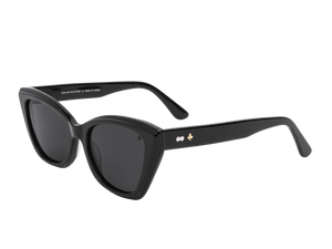 Rosa Valentine Cat-Eye Sunglasses - H 2825 Black