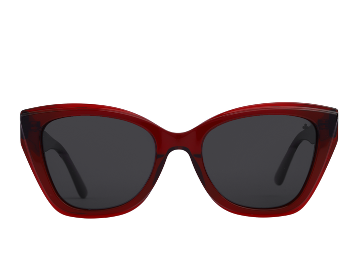 Rosa Valentine Cat-Eye Sunglasses - H 2825 Red