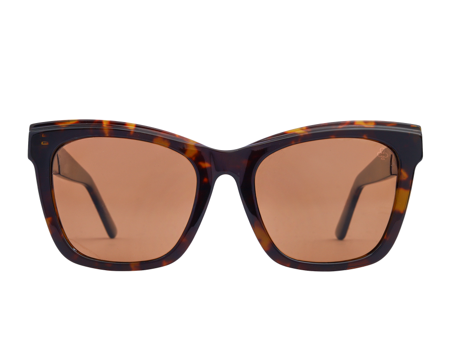 Rosa Valentine Square Sunglasses - H 2819 Havana