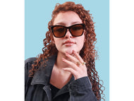 Rosa Valentine Round Sunglasses