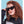 Load image into Gallery viewer, Rosa Valentine Cat-Eye Sunglasses - H 2847 Black
