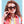 Load image into Gallery viewer, Rosa Valentine Cat-Eye Sunglasses - H 2847 Havana
