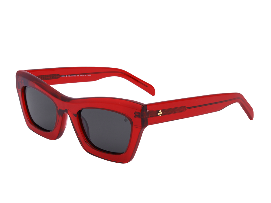 Rosa Valentine Cat-Eye Sunglasses - H 2847 Red