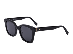 Rosa Valentine Square Sunglasses - H 2830 Black