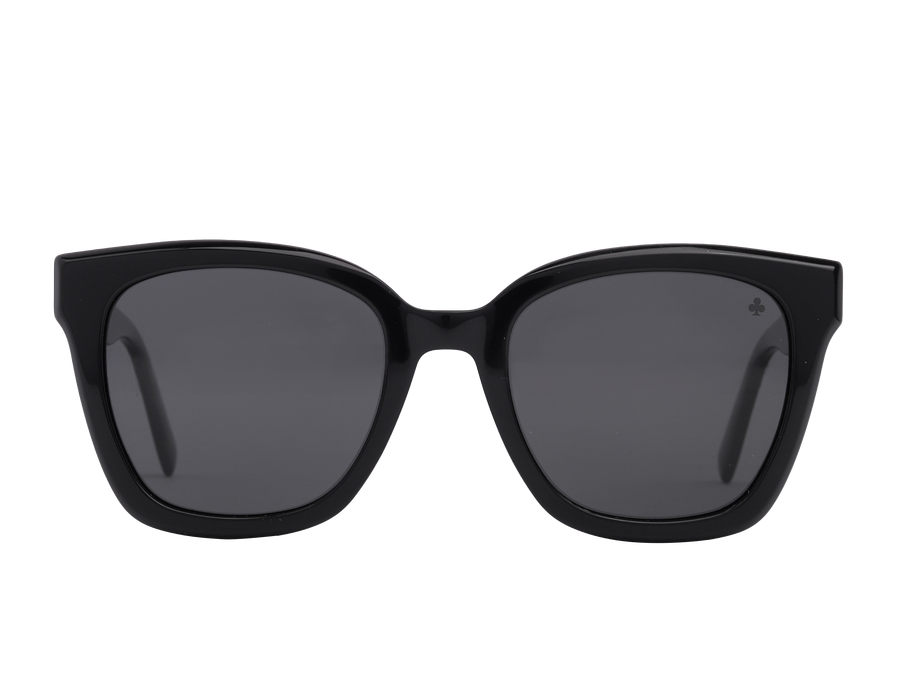 Rosa Valentine Square Sunglasses - H 2830 Black