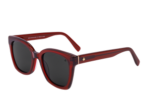 Rosa Valentine Square Sunglasses - H 2830 Red