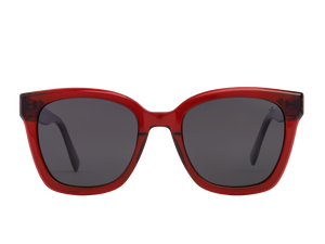 Rosa Valentine Square Sunglasses - H 2830 Red