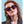 Load image into Gallery viewer, Rosa Valentine Square Sunglasses - H 2830 Red
