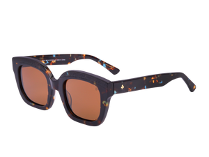 Rosa Valentine Square Sunglasses - H 2855 Havana