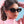 Load image into Gallery viewer, Rosa Valentine Cat-Eye Sunglasses - H 2856 Black
