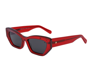 Rosa Valentine Cat-Eye Sunglasses - H 2856 Red