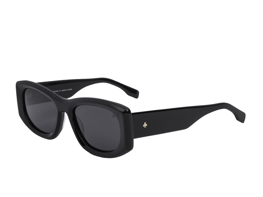 Rosa Valentine Square Sunglasses - H 2821 Black