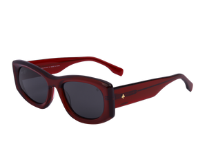 Rosa Valentine Square Sunglasses - H 2821 Red