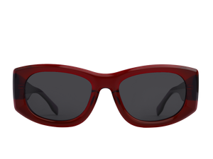 Rosa Valentine Square Sunglasses - H 2821 Red