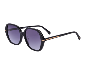 Rosa Valentine Square Sunglasses - CH3877 Black