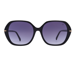 Rosa Valentine Square Sunglasses - CH3877 Black