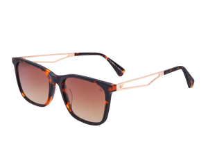 Rosa Valentine Square Sunglasses - EA3212 Havana