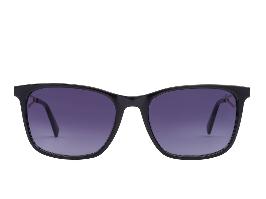 Rosa Valentine Square Sunglasses - EA3212 Black