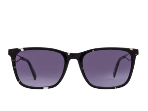 Rosa Valentine Square Sunglasses - EA3212 Black Havana