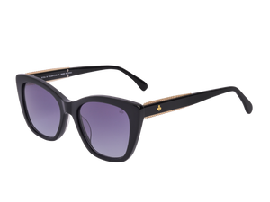 Rosa Valentine Cat-Eye Sunglasses - CH3460 Black