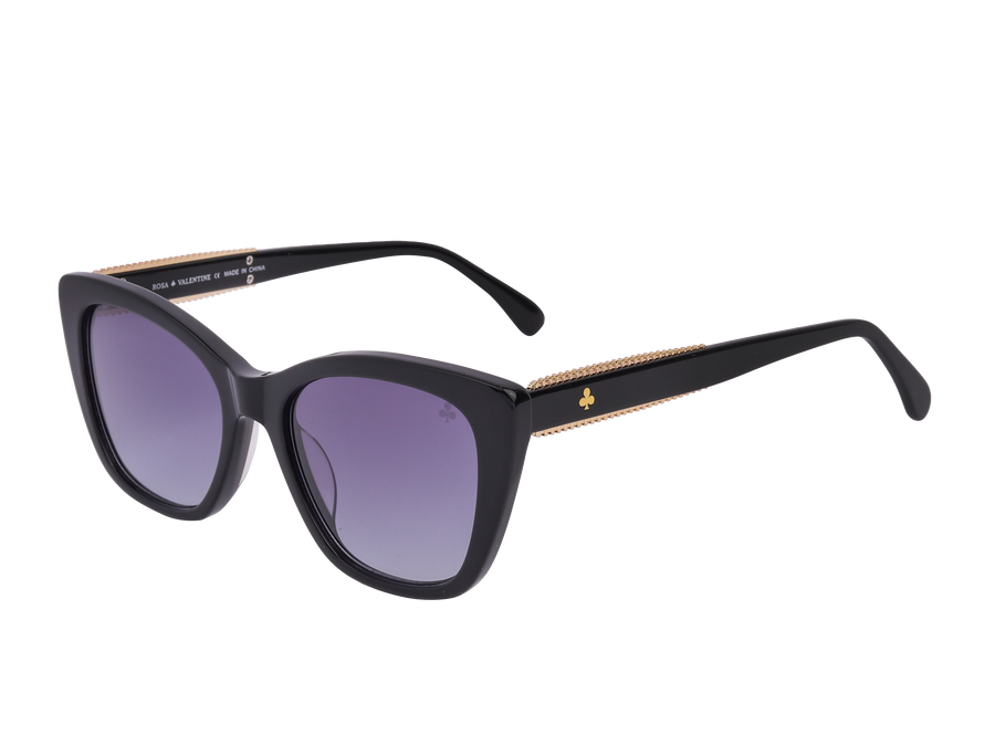 Rosa Valentine Cat-Eye Sunglasses - CH3460 Black