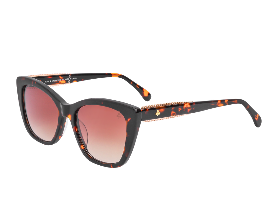 Rosa Valentine Cat-Eye Sunglasses - CH3460 Havana