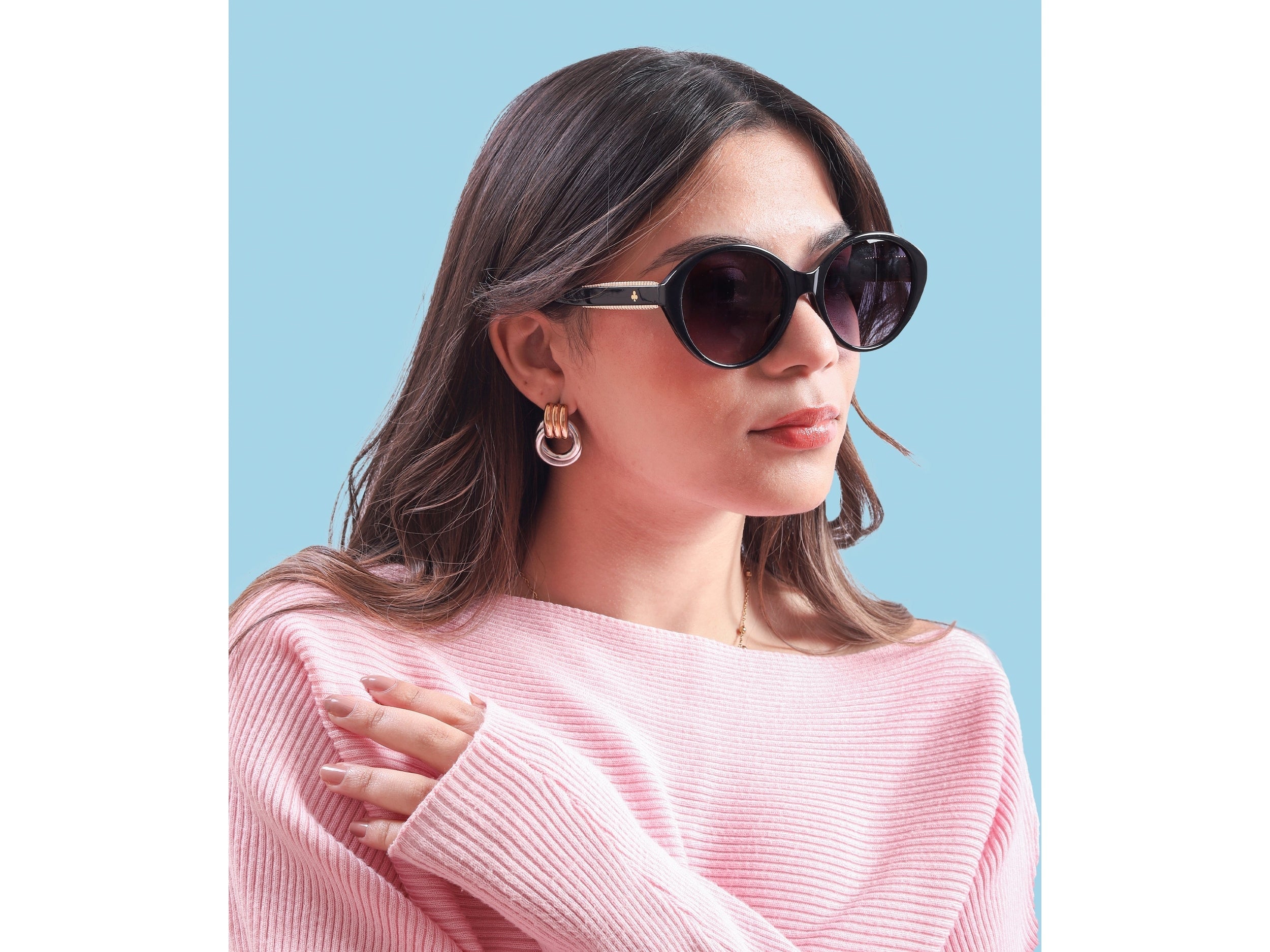 Rosa Valentine Square Sunglasses
