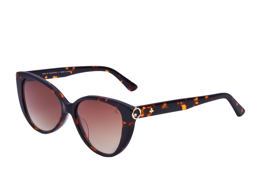 Rosa Valentine Square Sunglasses - VCH256S Havana