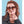 Load image into Gallery viewer, Rosa Valentine Square Sunglasses - PR14VV Havana
