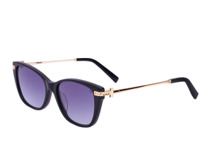 Rosa Valentine Square Sunglasses - TF2334 Black