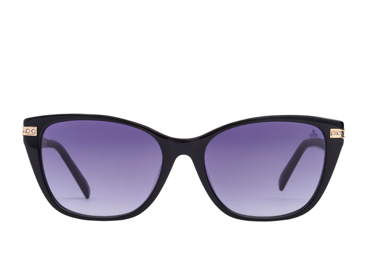 Rosa Valentine Square Sunglasses - TF2334 Black