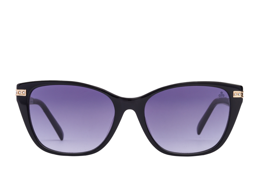 Rosa Valentine Square Sunglasses - TF2334 Black