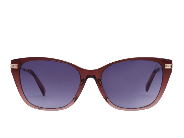 Rosa Valentine Square Sunglasses - TF2334 Brown