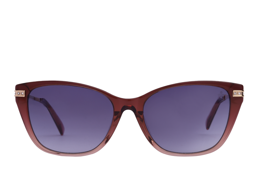 Rosa Valentine Square Sunglasses - TF2334 Brown