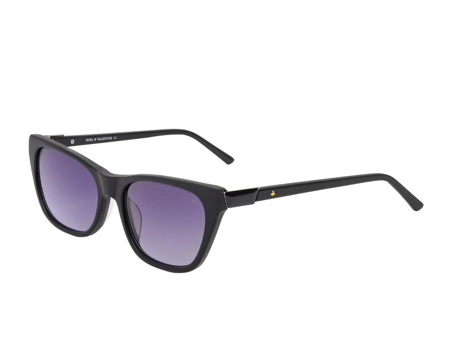 Rosa Valentine Square Sunglasses - PR05YV Black 1