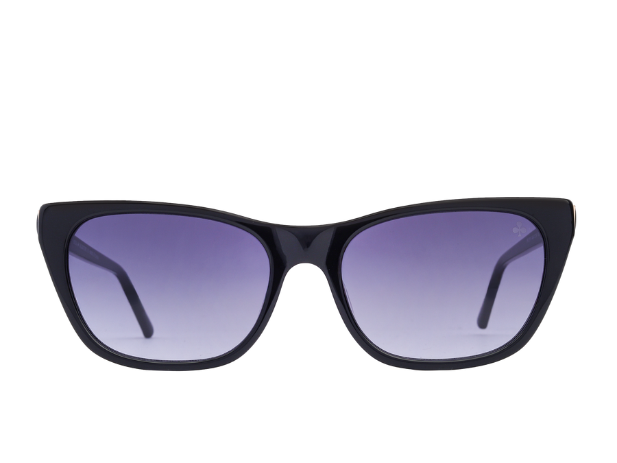 Rosa Valentine Square Sunglasses - PR05YV Black 1